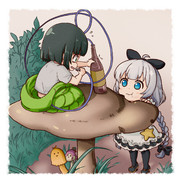 アリスあかりちゃんとセイカさん