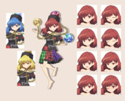 ヘカーティア・ラピスラズリ　立ち絵素材