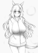 T;「アルダン！？着替え上下で置いてなかった！？」 アル「こちらしか置いていませんでしたよ♪」
