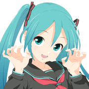 Lat式ミクを２D化してみた その125