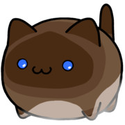 【素材】焦げシャム猫・マップ隠し・下からライティング【フリー素材処くらげや】