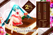 【MMDカレンダー】あまくてとろける 初音の不思議な誘惑♪