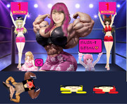 プロレスラー☆なぎちゃんとリングガールudknn 再うp