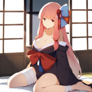 昔のあれなお店にいる茜ちゃん
