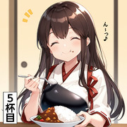 【ウチの艦娘さん】昼の赤城さん