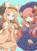 衣装交換するふたり
