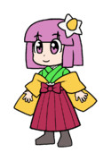 542 ぴちゅーん阿求【東方Project 立ち絵素材 PNG】