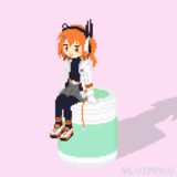 【ドット絵】うごく足立レイ