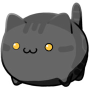 【素材】黒トラ猫・マップ隠し・上からライティング【フリー素材処くらげや】