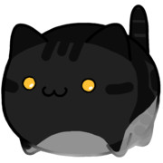 【素材】黒トラ猫・マップ隠し・下からライティング【フリー素材処くらげや】