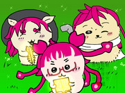 ちいかわ風3姉妹