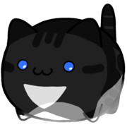 【素材】黒トラタキシード猫・マップ隠し・下からライティング【フリー素材処くらげや】