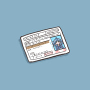 免許を更新した絵