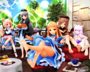 【今日のレア様】おみあしさんで まったりシましょ…♡