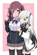 花梨パイセンとアリアルさん。
