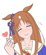 指ハートグラス