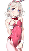 葛城さんの希望通り紅月カレンのバニーです。