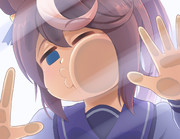 張り付くテイオー