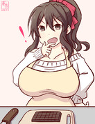 わんどろバレンタインの足柄さん