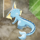 シャワー浴びるシャワーズ