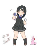 親潮『よしよし、ご所望でしょうか！？(ﾌﾝｽ』