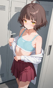 岸波ちゃんお着替え