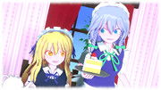 【Blender】咲夜とメイド魔理沙