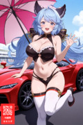 レースクイーンのサテュロスちゃん