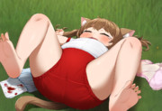 はにゃ～～かっぱらいちっぱいだニャ～ん……ゆるちて～あたちのやたらおまんちょプンプンでゆるちて