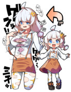 【Skeb】急成長あかりちゃん