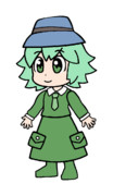 568 ぴちゅーん山童(ワイルド)【東方Project 立ち絵素材 PNG】