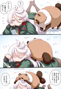復活のタヌキとミオミオ５
