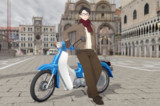 【ゲ謎MMD】たみ式水木 カブ乗り衣装版【モデル配布】