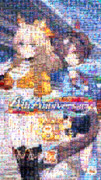 ウマ娘 4th Anniversary まで８日 (モザイクアート)