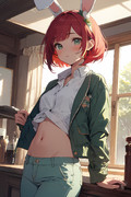 ウサギの女の子「ウェンディちゃん」