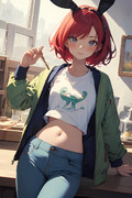 ウサギの女の子「ウェンディちゃん」