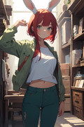 ウサギの女の子「ウェンディちゃん」