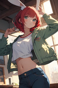 ウサギの女の子「ウェンディちゃん」