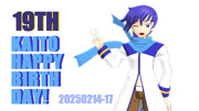 KAITOお誕生日おめでとうございます！