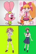 とあるガールズとカートゥーンガール
