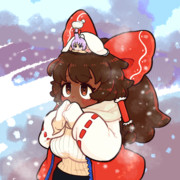 寒さに震えるカブトムシ