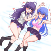 幼馴染の比那名居天子ちゃんと依神紫苑ちゃん