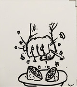 レモンに唐揚げかけときますね