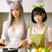 AI画像　セイタコてぇてぇ