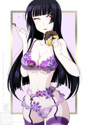 またまたドーナツを召し上がる姫様