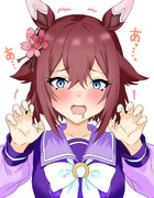 ウマ娘　サクラチヨノオー　「待て」