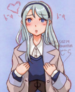 狭霧ちゃんバレンタインのすがた