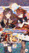 ウマ娘 4th Anniversary まで４日 (モザイクアート)