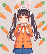 哲学ニュースnwkにも掲載された、ウサギの女の子「メイベルちゃん」のイラスト