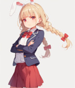 哲学ニュースnwkにも掲載された、ウサギの女の子「パシフィカちゃん」のイラスト